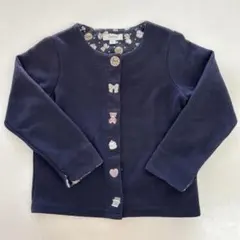 エニィファムキッズ✳︎ネイビー ✳︎カーディガン ✳︎110cm