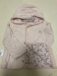 ベビーギャップ　リバーシブルパーカー　くまみみ