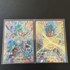 ドラゴンボールスーパーダイバーズ　サイヤ人ブルーGDRセット　孫悟空、ベジータ