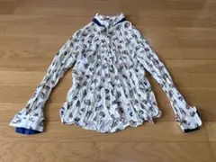 ZARA BASIC フクロウ柄 長袖シャツ Mサイズのサムネイル