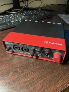 【新品未使用】Steinberg★UR-22C★レッドモデル★ Steinberg UR22C Red – United States