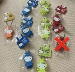 ハローキティ ぶらぶら根付 スイーツ7種セット お盆セール ハローキティ ぶらぶら根付 スイーツ7種セット お盆セール