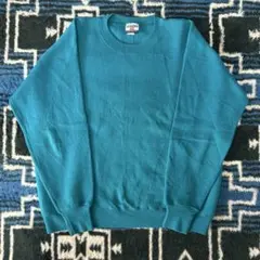 90s USA製 Lee STURDY SWEATS 短丈 無地 スウェット M