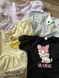 ディズニープリンセス Tシャツセット 95cm以下