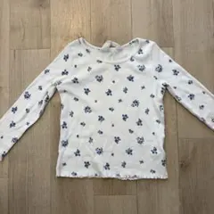H&M エイチアンドエム　リブカットソー　トップス　98/104