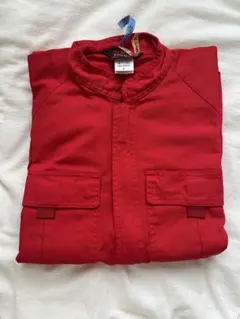 レッド オーバーオール・つなぎ　赤　Sサイズ　長袖