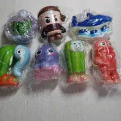 【あ-8】イタリアンブレインロッド　AIモンスター　スクイーズ　7種セット