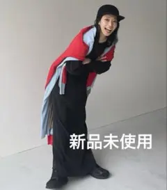 wee9s デイリースーパーストレッチクルーネックプリーツワンピース　黒