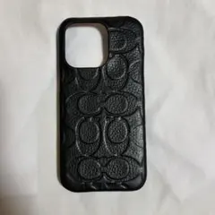 COACH コーチ iPhoneケース ブラック