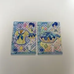 アイカツカード　アイカツアンコール　ブルーステージコーデ　霧矢あおい