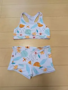 花柄セパレート水着 130〜140cm