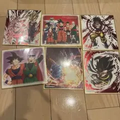 ドラゴンボール 色紙アート 8枚セット