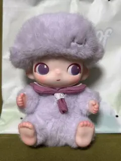 DIMOO Journal of New Life ぬいぐるみペンダント 紫