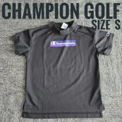 【美品】Champion Golf ブラックシャツ サイズS　送料無料