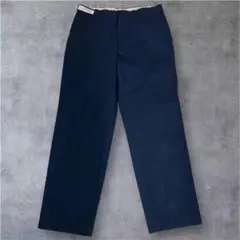 US古着 SofTwill by UniFirst ワークパンツ 紺 W36