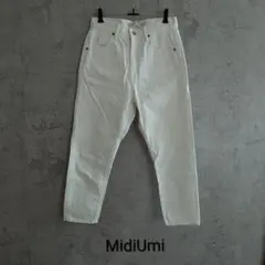 MidiUmi ミディウミ デニムパンツ ホワイト 0 S Mのサムネイル