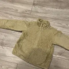 UNIQLO ベージュ フリースジャケット 130