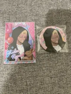 ブルーロック rabbit 士道 缶バッジ イラストカード