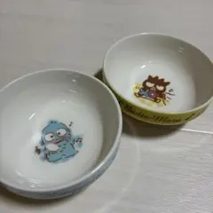 Hangyodon & Badiz-Maru 陶器ボウル2個セット