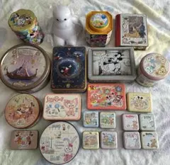 空き缶 ディズニー まとめ売り 22点セット ディズニーシー ディズニーランド