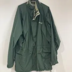 り*丸様 ナイロンジャケット グリーン XLサイズ フード付き　ティンバーランド