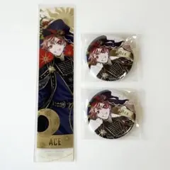 ツイステ ブルームバースデー 缶バッジ クリアしおり エース