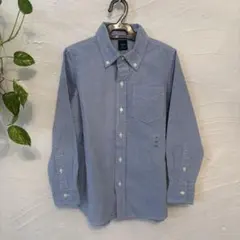 ☆新品未使用☆GapKids☆水色 ボタンダウンシャツ☆120サイズ
