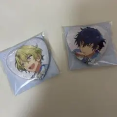 あんスタ　中国　誓約　ハート缶バッジ　巴日和　漣ジュン