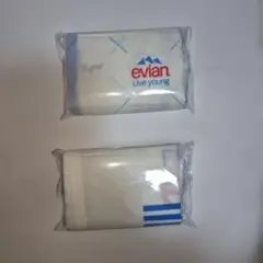 SHIPS evian ローソン オリジナルエコバッグ ホワイト/ブルーのサムネイル