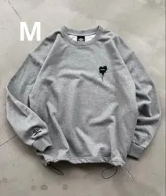 UMBRO ONCILY HEART LOGO SWEATグレー　スウェット