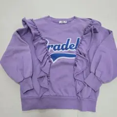 MARKEY'S LSP フリル付きパープルトレーナー