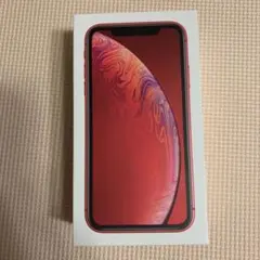 iPhone レッド　X R 空箱