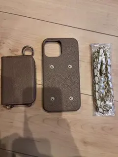 iPhone13Pro Max ケース　スマホショルダー　小銭入れ　カード入れ