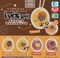 ハイキュー!! チョコレートマスコットチャーム 日向翔陽 月島蛍 黒尾鉄朗