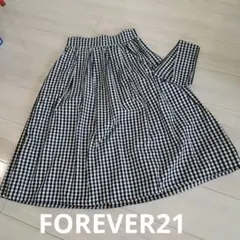 1コインセール　　FOREVER21　ギンガムチェック　フレアスカートのサムネイル