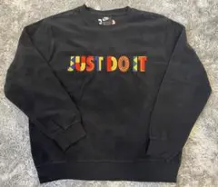 【新品同様】NIKE ナイキ　トレーナー　黒　サイズＬ