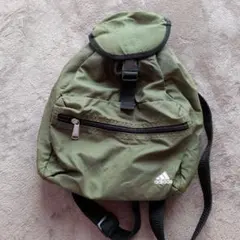 adidas アディダス ミニリュック ナップサック 軽量 カーキ B