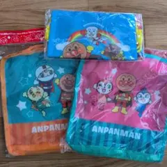 アンパンマン トートバッグ、ミニナップザック3点セット