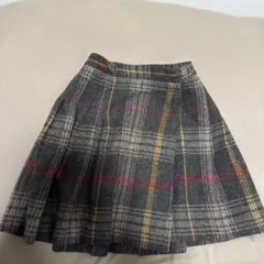 BeBe チェック柄スカート 120