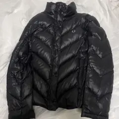 FRED PERRY ブラックダウンジャケット Mサイズ
