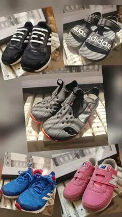 adidas、NIKE、new balance　スニーカー、サンダル　いろいろ