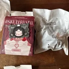 スカルパンダ スマホストラップ　　Darkness