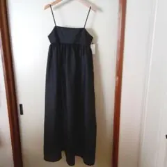 新品　premier キャミワンピース 黒 ロング kaede kanazawa