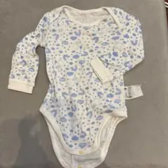 ダンボ長袖ボディスーツ 雲 星 プリント ディズニー