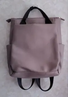 QVC○城島 茂プロデュース リンゴテックスRINGO-TEXバッグ ピンク新品 