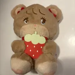 mikko illustrations いちごBIGぬいぐるみ