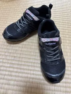 SUPERSTAR MOONSTAR ブラックスニーカー　21.0EE 未使用品