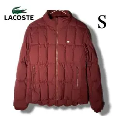 ラコステ　ダウンジャケット レッド LACOSTE レディース　S 42サイズ
