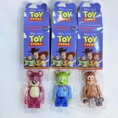 BE@RBRICK トイストーリー 100% ロッツォ エイリアン3体 未開封