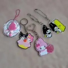 マイメロディ クロミ アクリルキーホルダー 5点セット